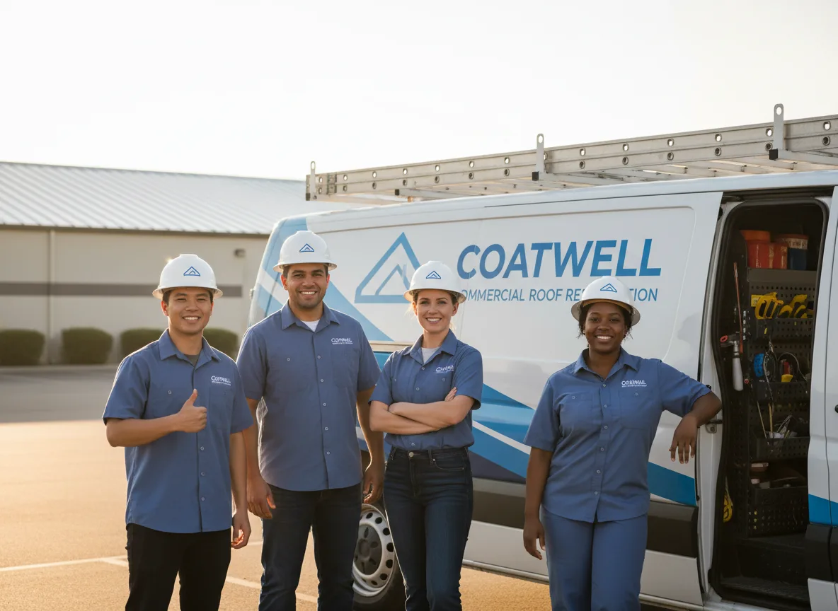 Commercial roof coating company in Drasco, AR